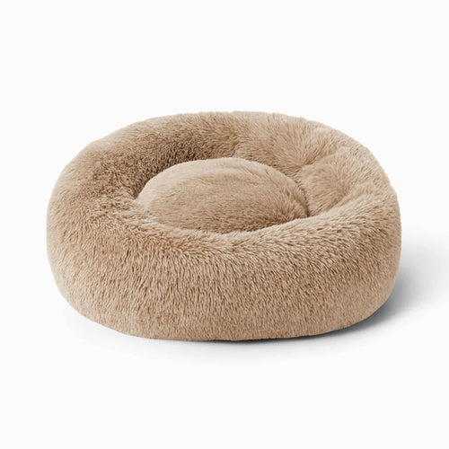 Legowisko dla psa Pluszowa Chmurka PREMIUM Jasny brąz